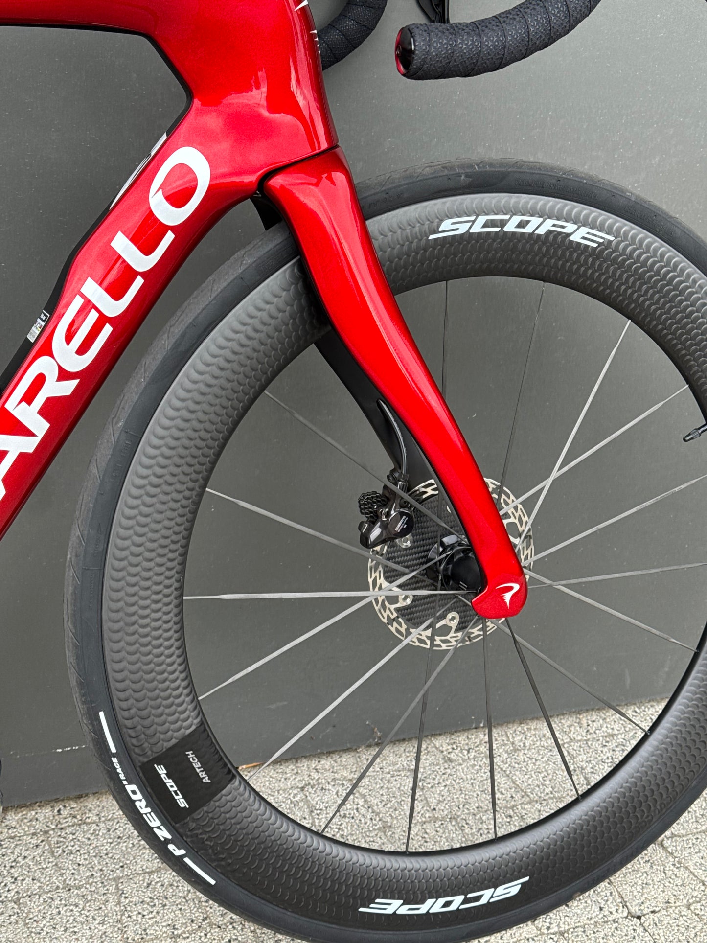Pinarello Dogma F Starry Red Custom 540 Scope Artech Carbon Ti