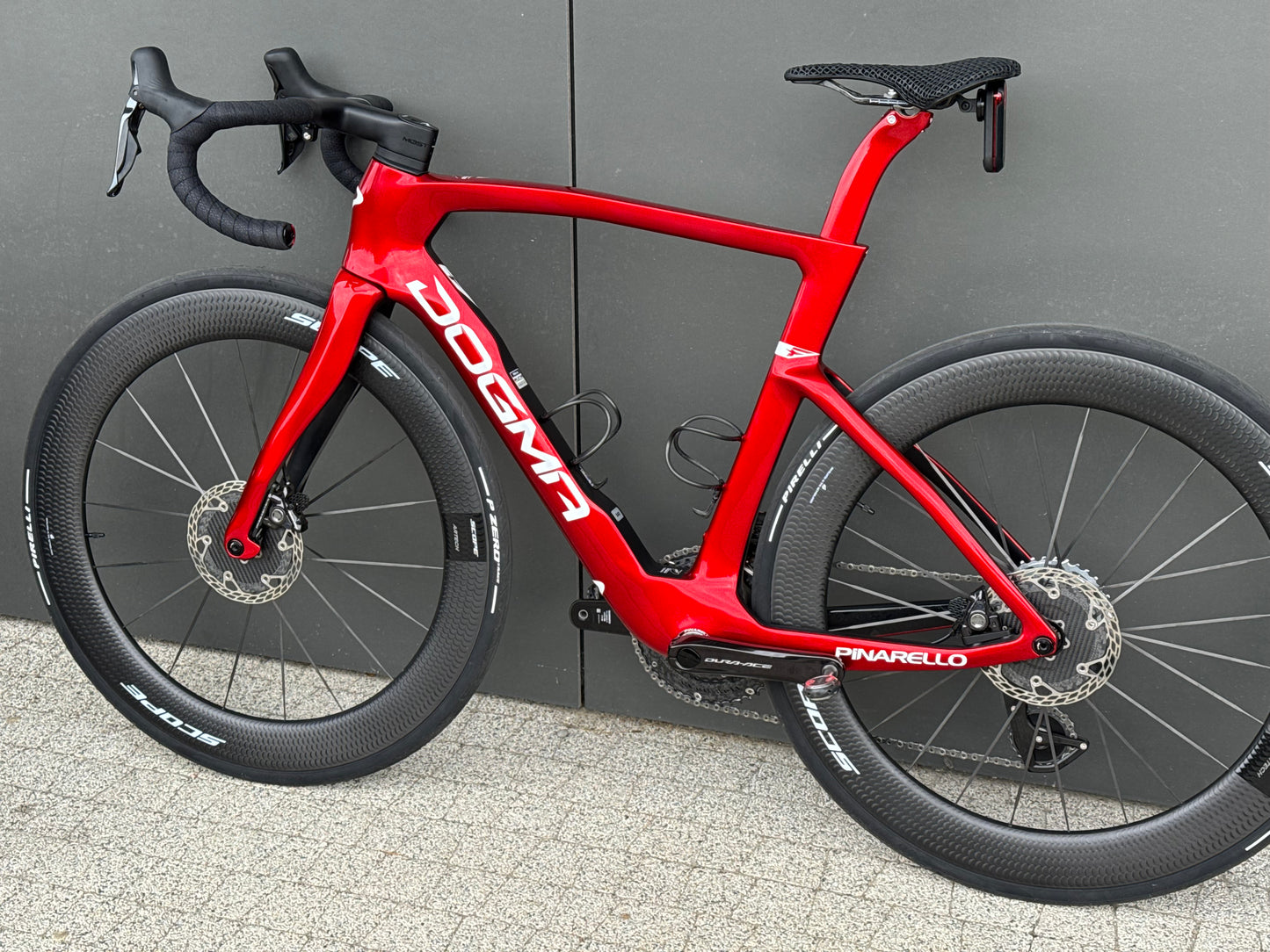 Pinarello Dogma F Starry Red Custom 540 Scope Artech Carbon Ti