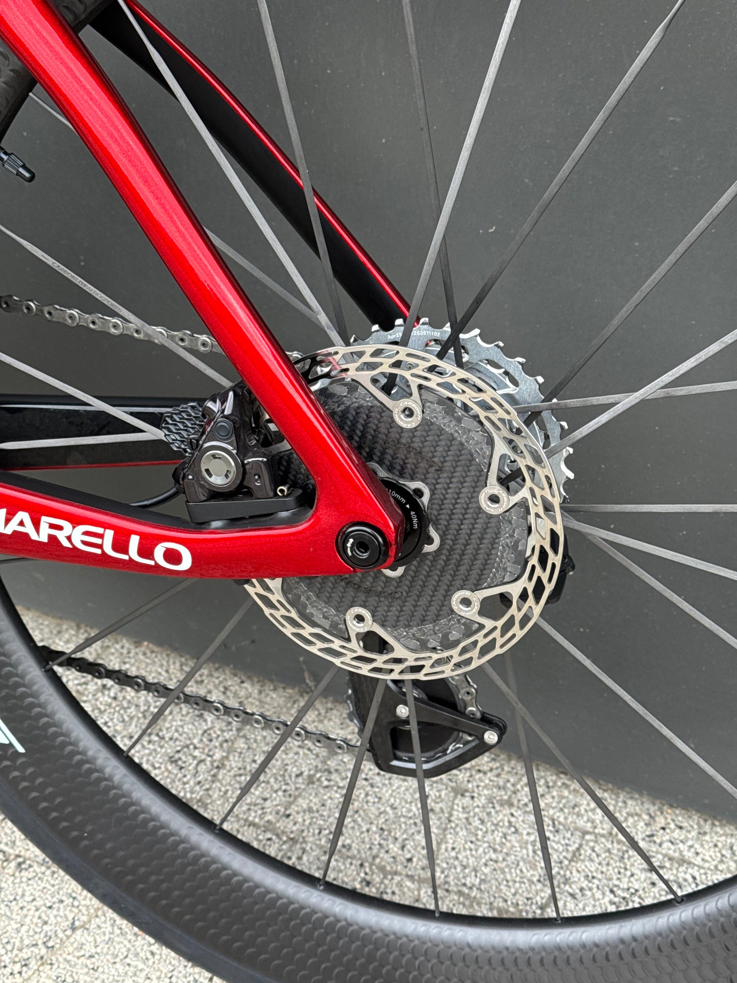 Pinarello Dogma F Starry Red Custom 540 Scope Artech Carbon Ti