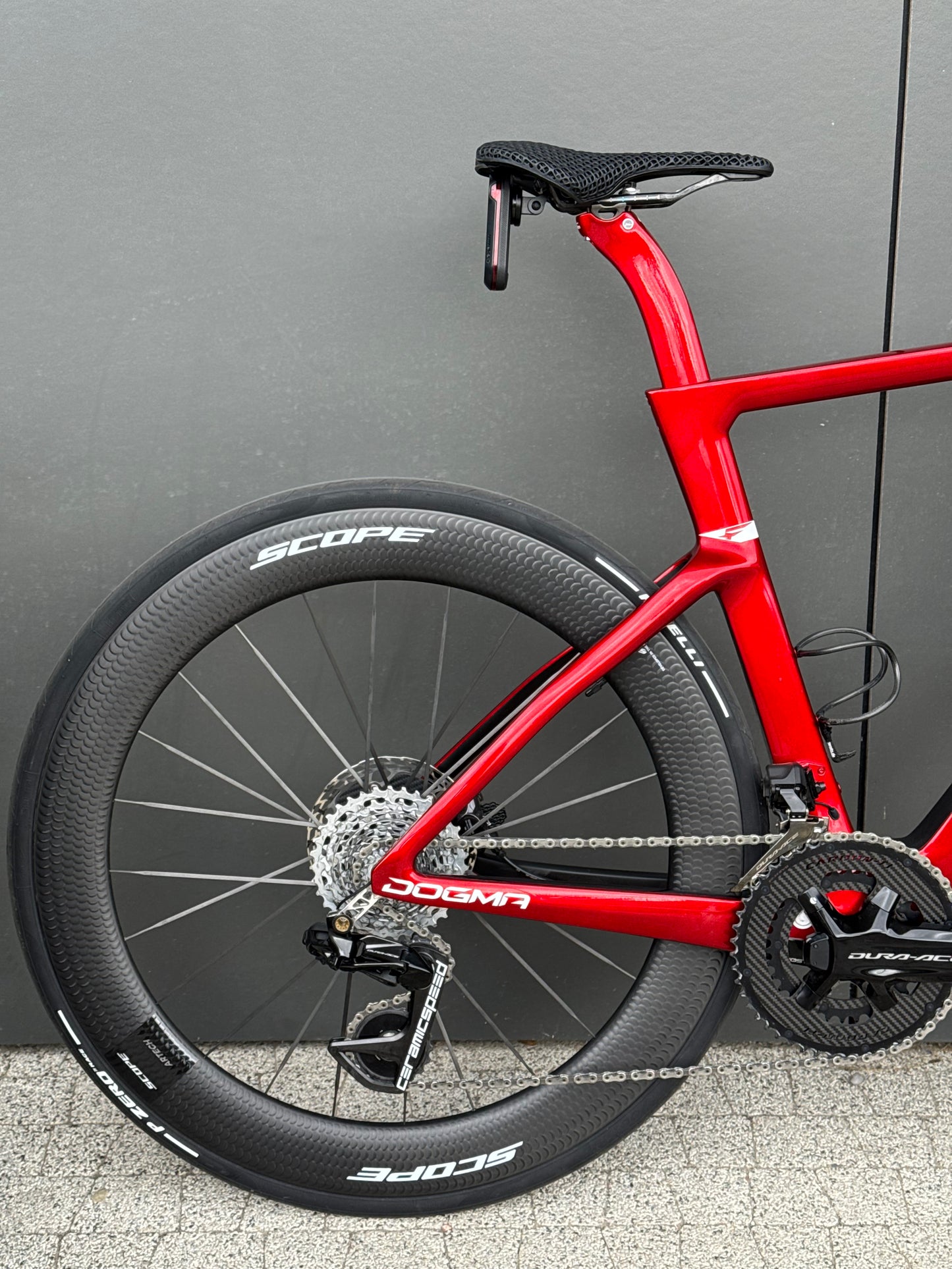 Pinarello Dogma F Starry Red Custom 540 Scope Artech Carbon Ti