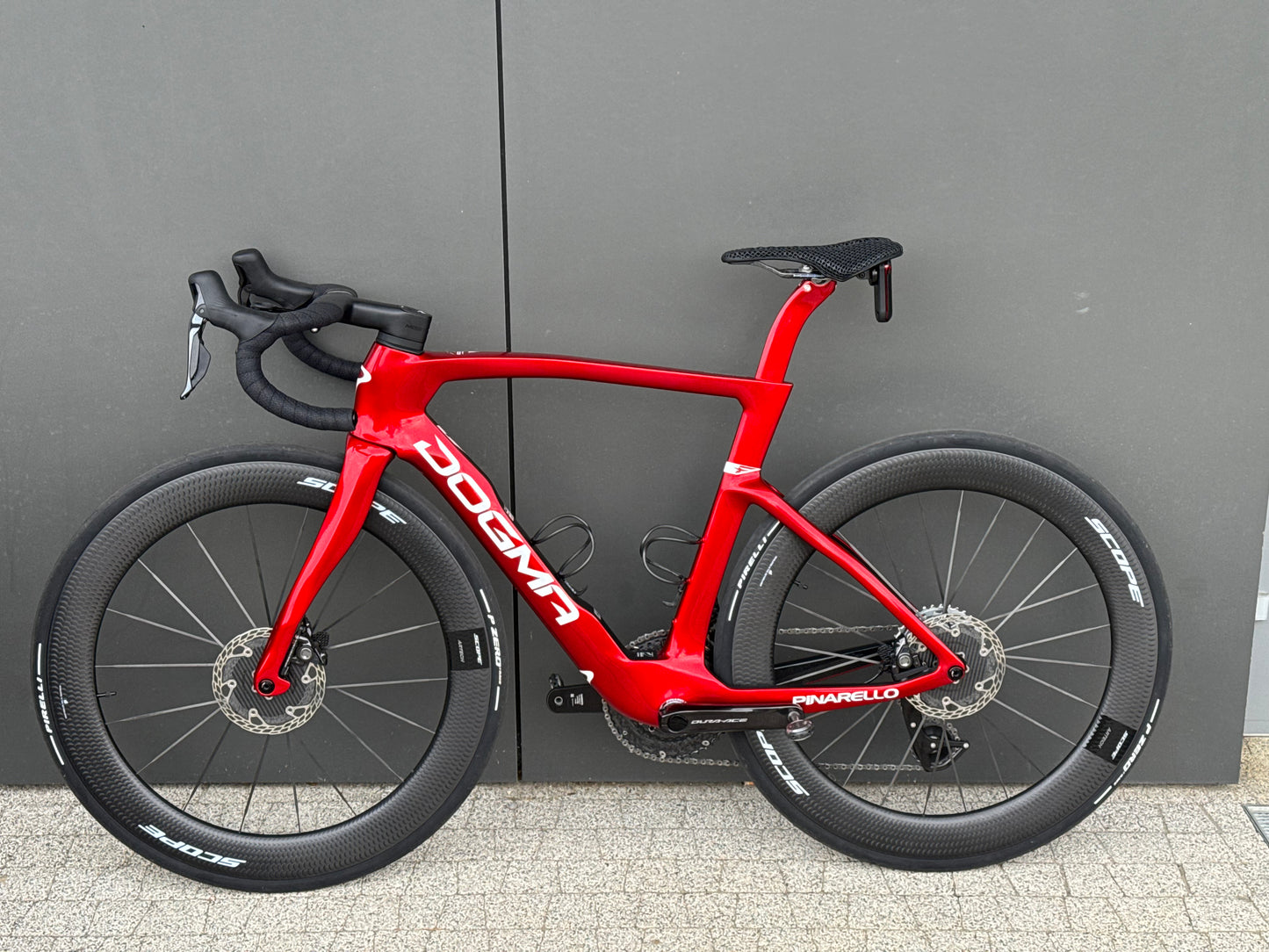 Pinarello Dogma F Starry Red Custom 540 Scope Artech Carbon Ti