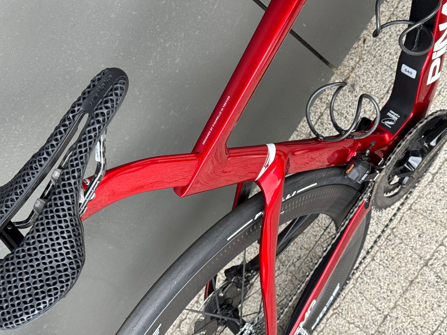 Pinarello Dogma F Starry Red Custom 540 Scope Artech Carbon Ti