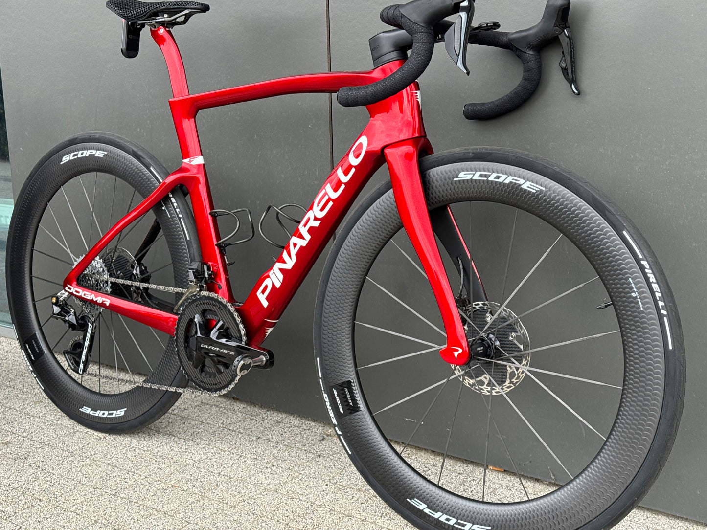 Pinarello Dogma F Starry Red Custom 540 Scope Artech Carbon Ti