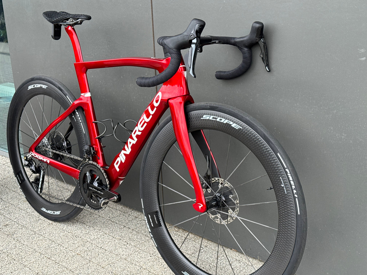 Pinarello Dogma F Starry Red Custom 540 Scope Artech Carbon Ti