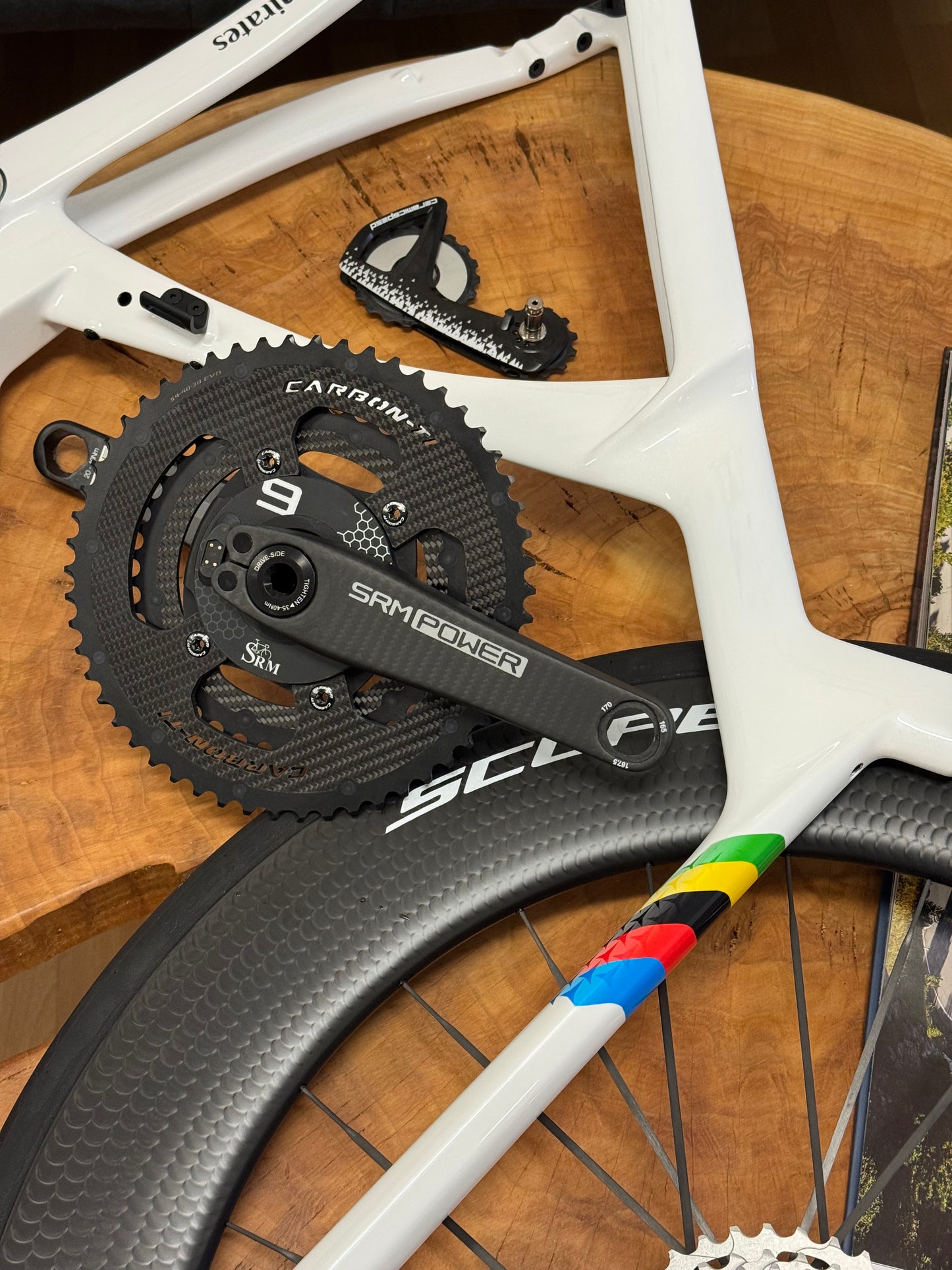 SRM PM9 Powermeter | Carbon Ti | Shimano/Sram | Look Trilobe Carbon