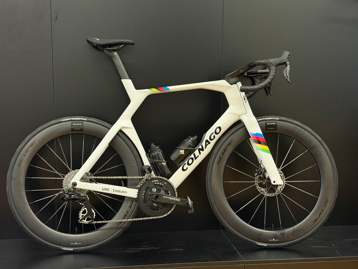 Colnago Y1Rs YSWC World Champion Edition | Dura-Ace Di2 | Scope Artech 6 | SRM PM9