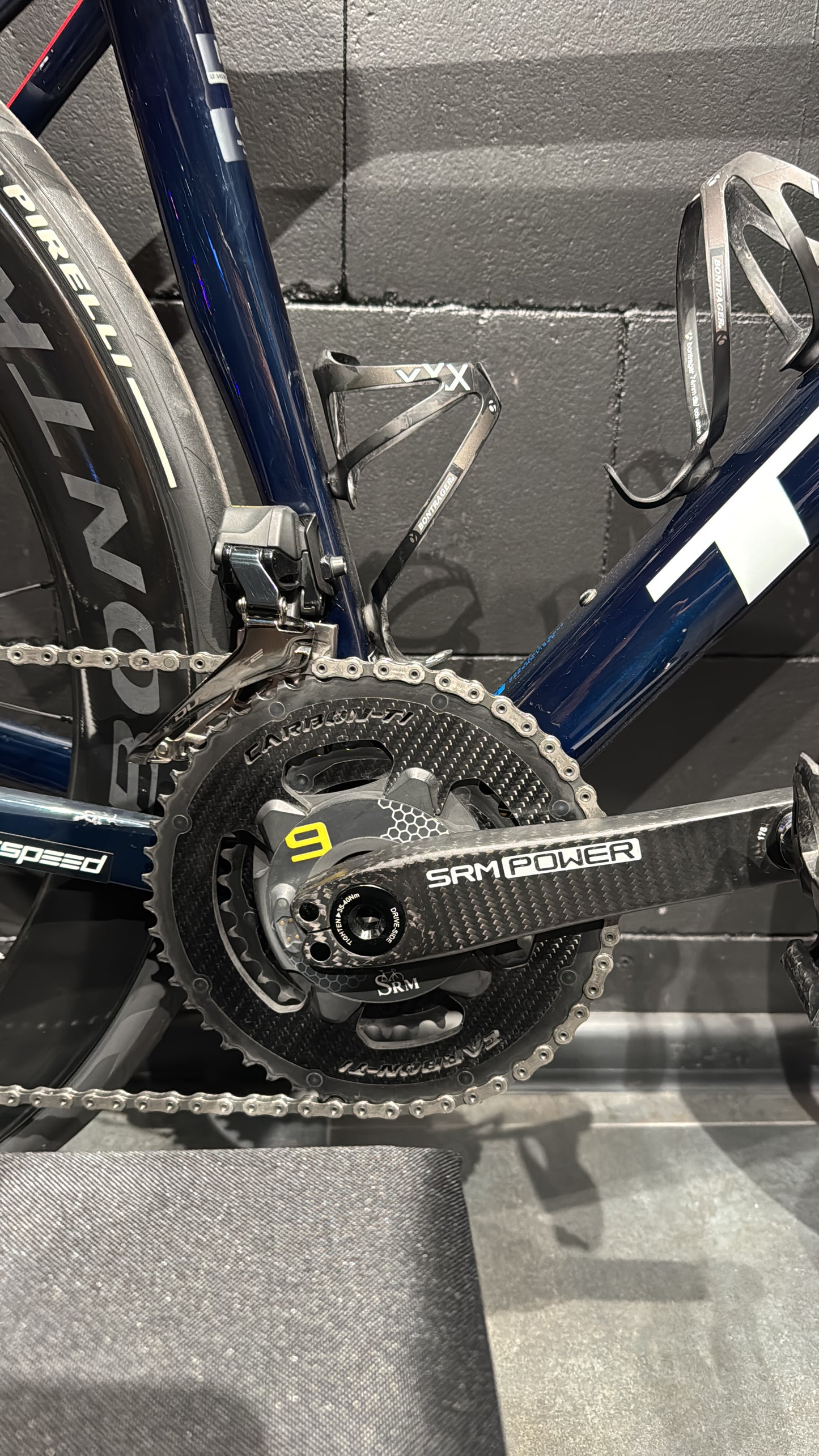 SRM PM9 Powermeter | Carbon Ti | Shimano/Sram | Look Trilobe Carbon