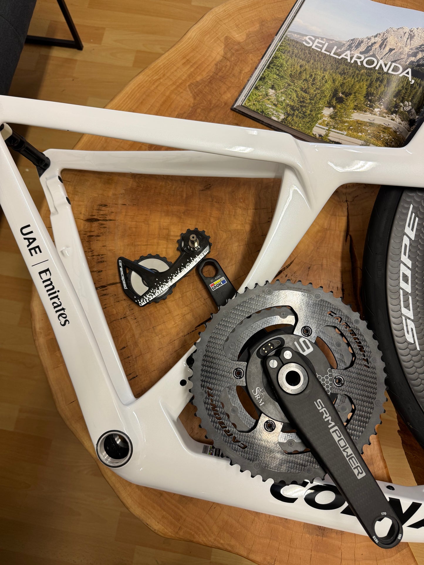 SRM PM9 Powermeter | Carbon Ti | Shimano/Sram | Look Trilobe Carbon