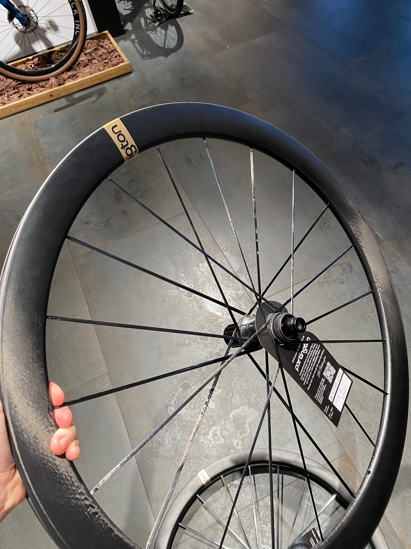 Partington MKII 39/44 R-Series Carbon Laufradsatz - Demo Gold