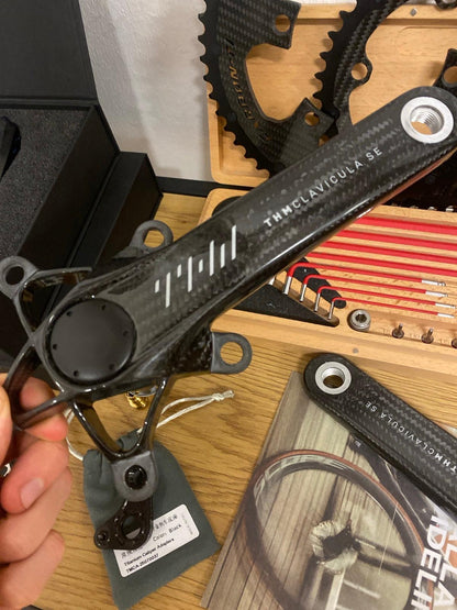 THM Clavicula SE 3K Gloss Carbon Kurbel - Carbon Ti - Shimano / Sram