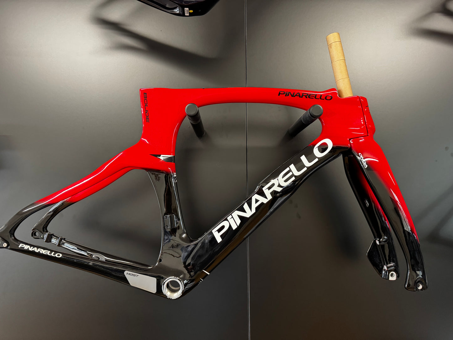 Pinarello Bolide TR Frame-Set + Olympic Extension Bar