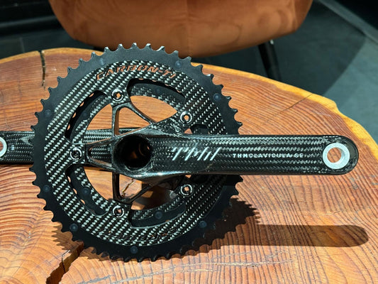 THM Clavicula SE 3K Gloss Carbon Kurbel - Carbon Ti - Shimano / Sram