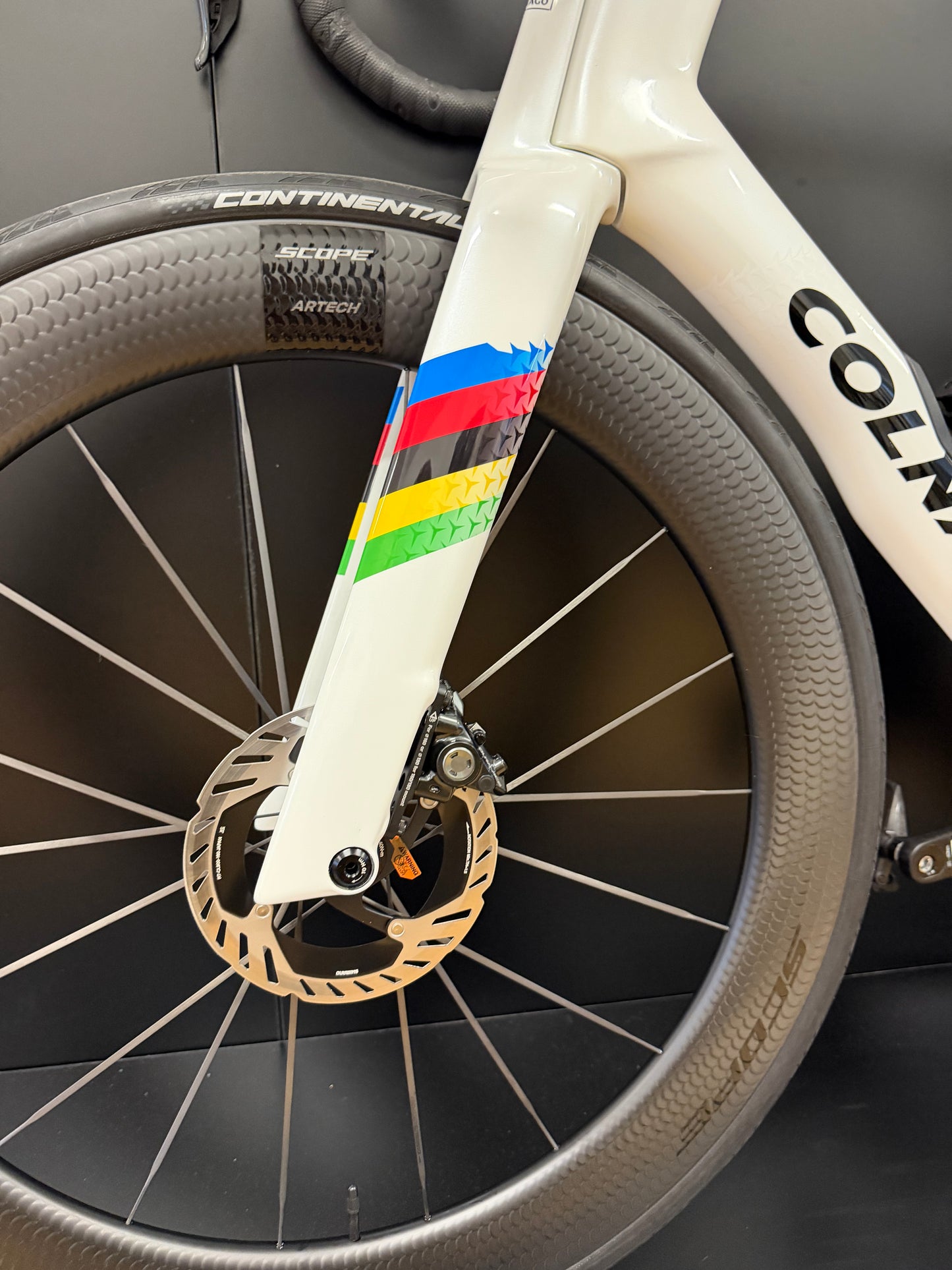 Colnago Y1Rs YSWC World Champion Edition | Dura-Ace Di2 | Scope Artech 6 | SRM PM9