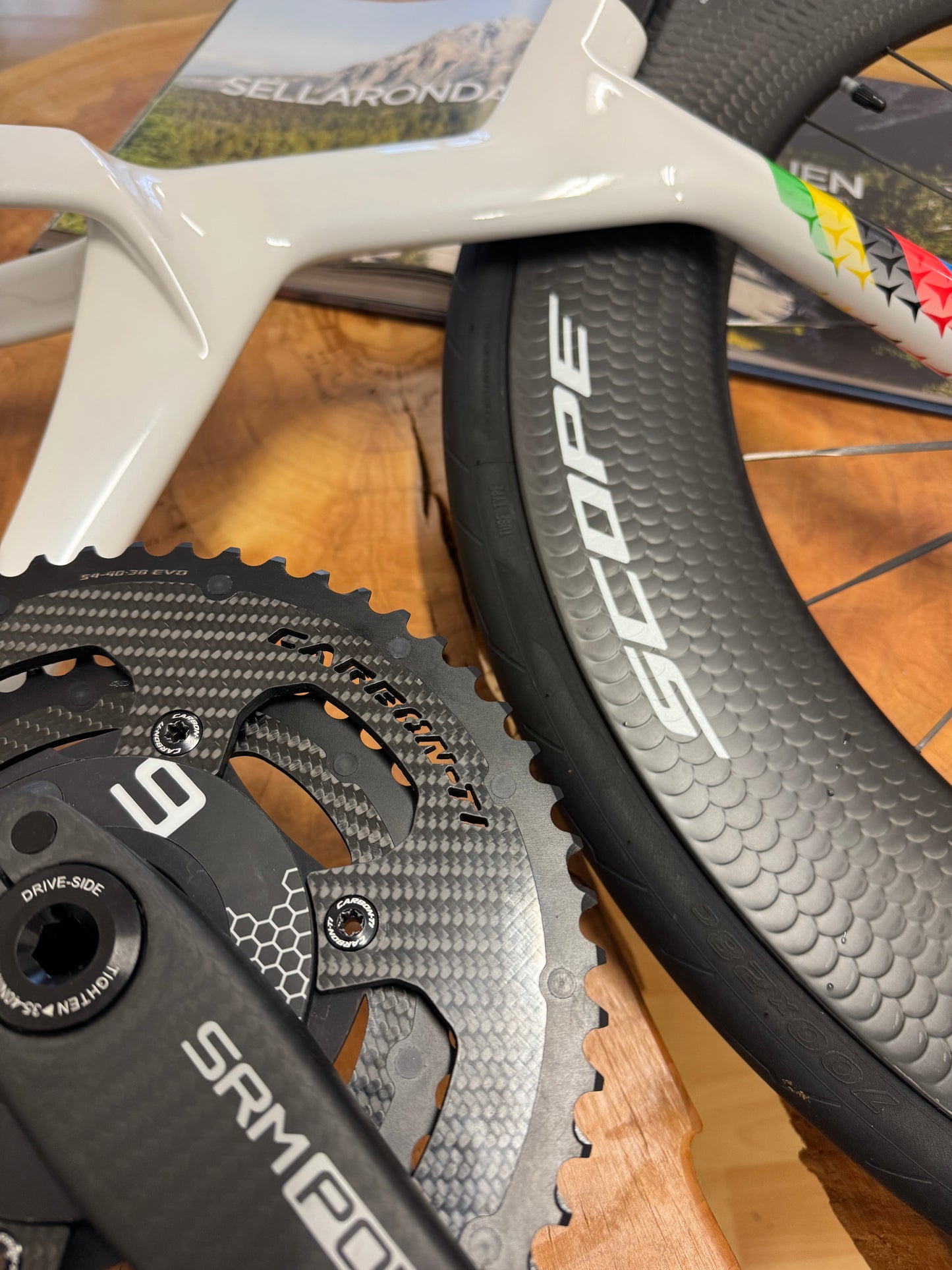 SRM PM9 Powermeter | Carbon Ti | Shimano/Sram | Look Trilobe Carbon