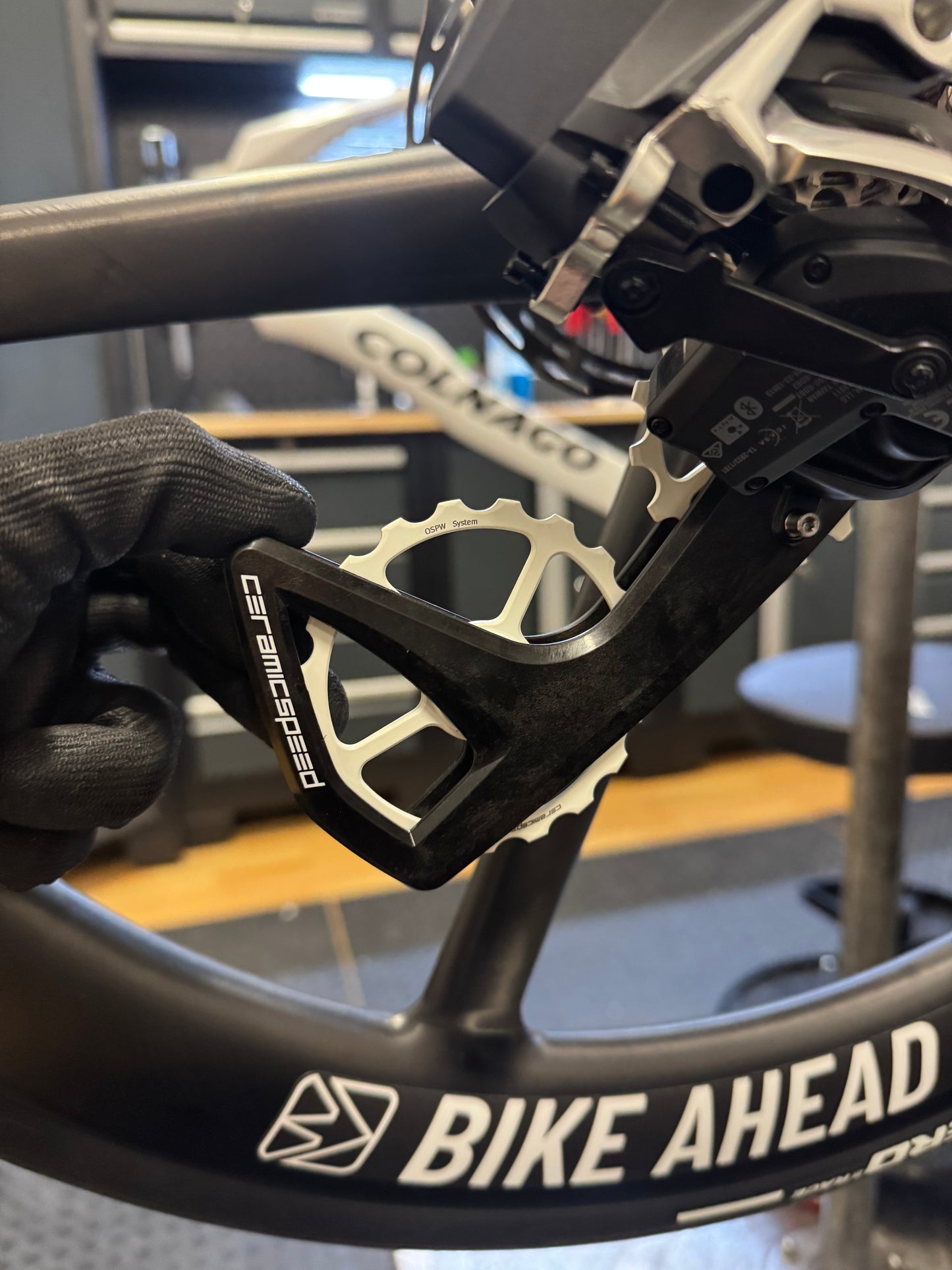CeramicSpeed OSPW White Cerakote | Limited Edition | Shimano oder Sram