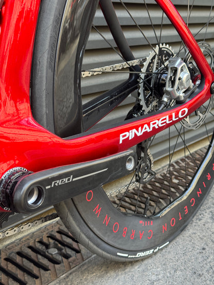 Pinarello Dogma F Starry Red | Sram Red AXS E1 | Princeton Carbonworks Vuelta Red | Roadbike