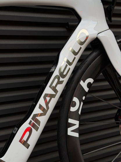 Pinarello Dogma F Crystal White | SRAM Force AXS E1 | Number Six 52/58