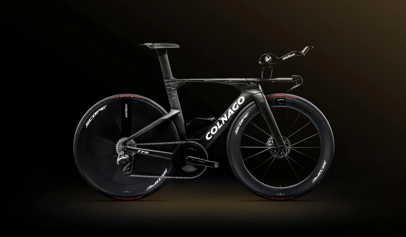 Colnago TT2 Dura Ace Di2 - Enve 100 Pro - Disc Pro