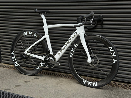 Pinarello Dogma F Crystal White | SRAM Force AXS E1 | Number Six 52/58