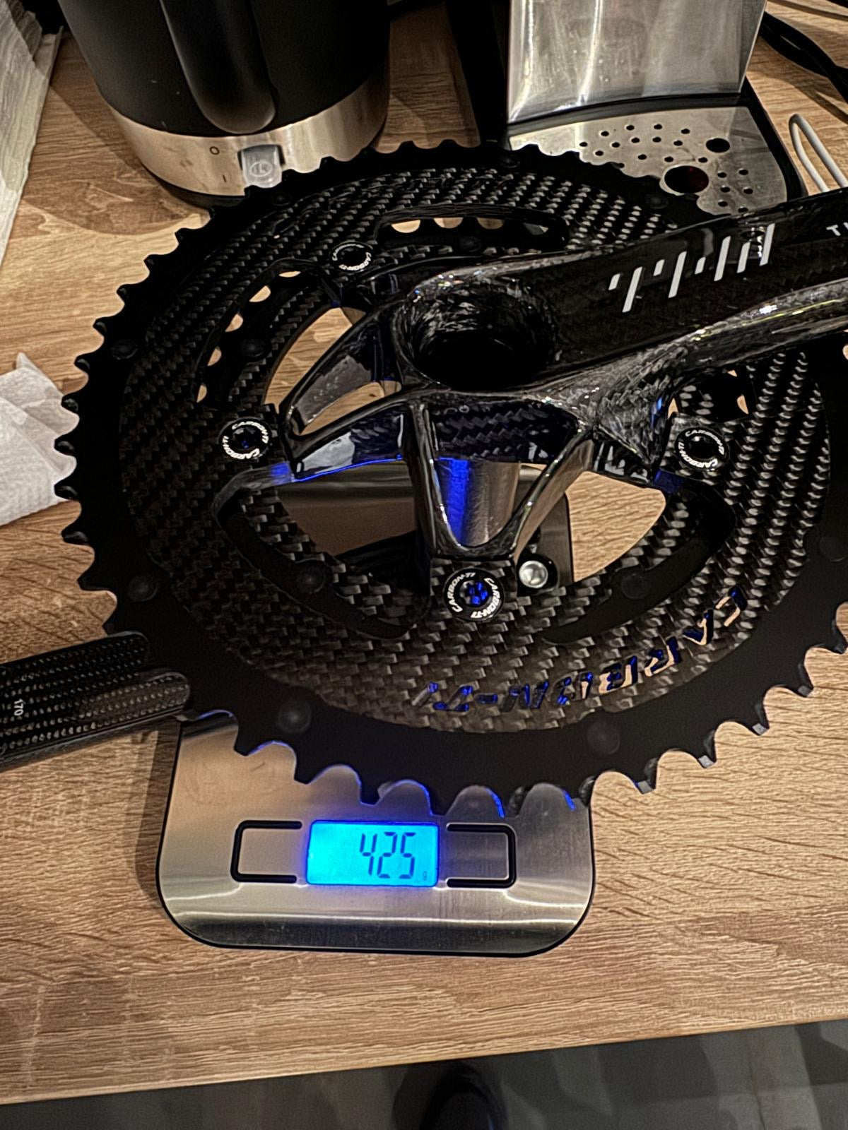 THM Clavicula SE 3K Gloss Carbon Kurbel - Carbon Ti - Shimano / Sram