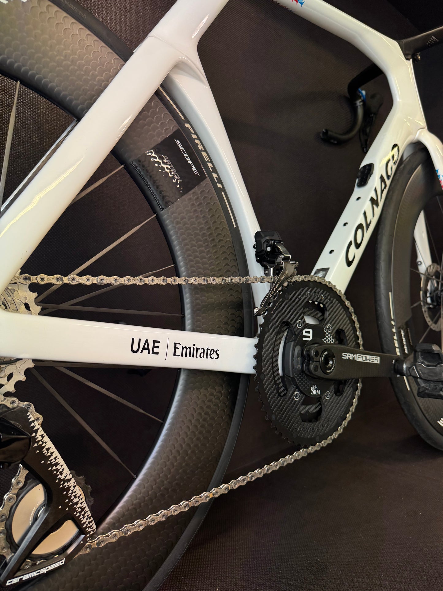 Colnago Y1-RS Custom | YSWC | SRM PM9 | Scope Artech 8 | CeramicSpeed | Dura Ace Di2
