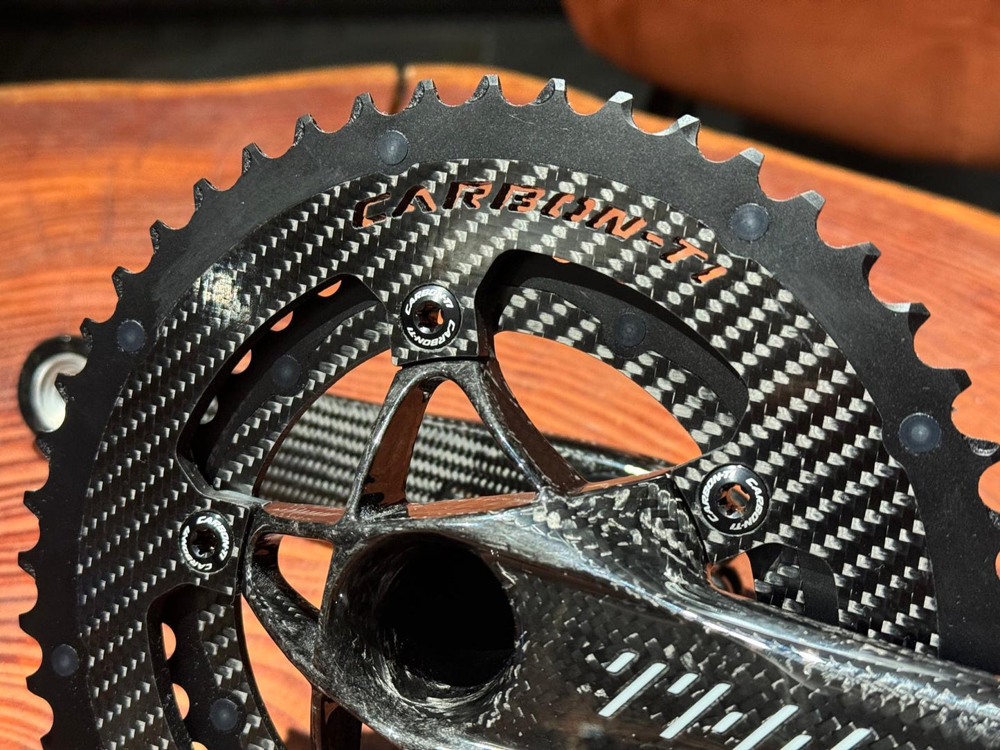 THM Clavicula SE 3K Gloss Carbon Kurbel - Carbon Ti - Shimano / Sram