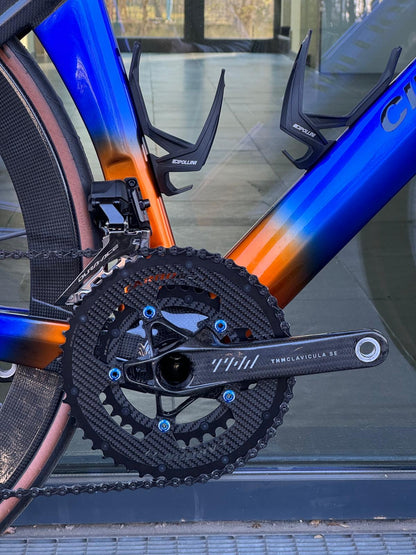 THM Clavicula SE 3K Gloss Carbon Kurbel - Carbon Ti - Shimano / Sram